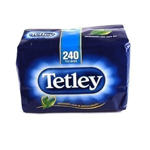 Tetley Zwarte thee 3x 240 zakje 2250g – Originele Engelse versie