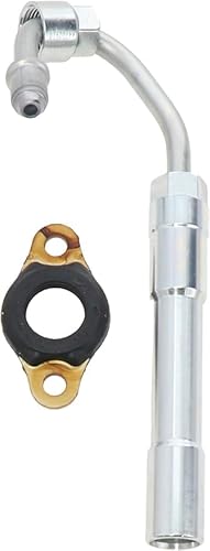 Profleet High Pressure Fuel Injector Line Kit, Stainless Steel Cylinder 1-3 High Pressure Fuel Line & Seal Set for Det Diesel DD13 DD15 Engines of Heavy Duty Trucks, Replaces DDE A4700781810