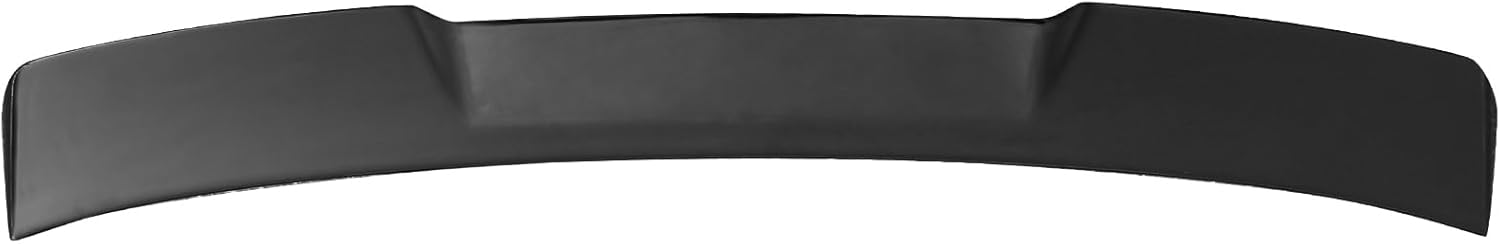 IKON MOTORSPORTS, Rear Window Roof Spoiler Compatible with 2022-2026 Honda Civic 11th Gen Sedan, IKON Style Painted #NH737M Polished Metal Metallic ABS Top Roofline Windshield Visor Spoiler Wing