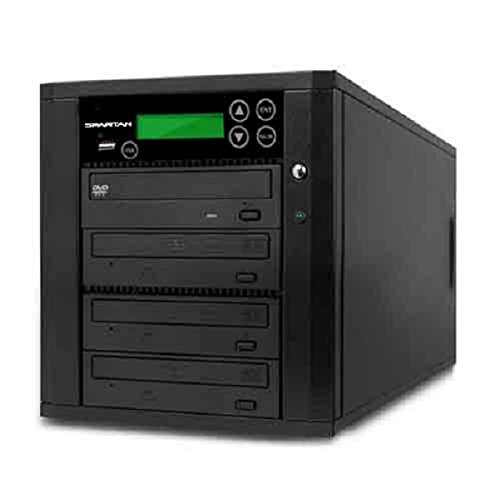 Spartan Duo 3 Target SATA DVD Duplicator with USB Slot D03-SDSP (Black)