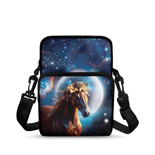 Kids Girls Boys Crossbody Shoulder Bag Messenger Bags for Cell Phone Passport Wallet