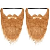 Photo Gallery heallily - costume per halloween con baffi e baffi finti, 2 pezzi Photo Gallery heallily - costume per halloween con baffi e baffi finti, 2 pezzi