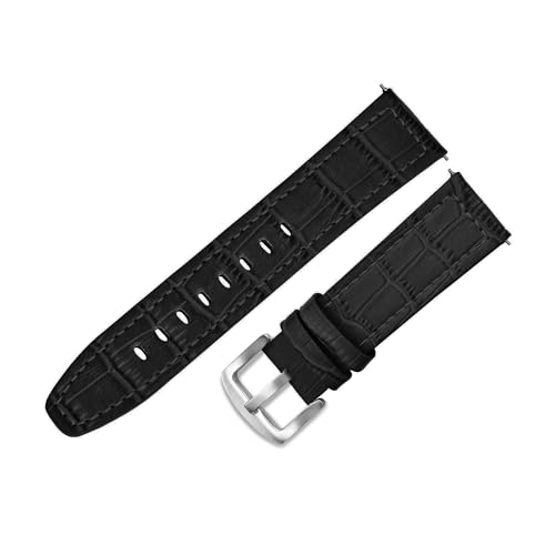 Image of ADAMO Universal Genuine Leather Strap Suitable for All Watches (for Replacement to Titan, timex etc.) and 20 /22 MM Smart Watches