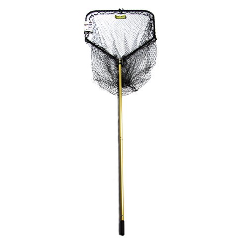 StowMaster TS116Y Tournament Series Precision Muskie Landing Net - Hoop 36"X38", Length 116",Gold/Black