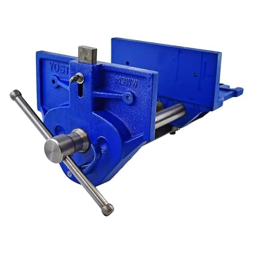 Yost M9WW Rapid Acting Wood Working Vise, 9", Blue