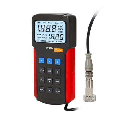 産業用デジタル振動計デバイスプローブ振動アナライザ精密測定バイブレータテスターハンドヘルド 使いやすい