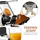AMZCHEF Entsafter Slow Juicer mit 2-Gang & Rücklauf -80MM Große Öffnung Entsafter Gemüse und Obst Testsieger-Saftpresse Elektrisch mit 150W Slience Motor <60dB, BPA-frei - Weiß