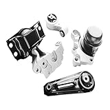 4Pcs Engine Motor Mount kit Compatible with Nissan Rogue 2008 2009 2010 2011 2012 2013 2.5L 2014 2015 Rogue Select 2.5L 2WD A7370 A7384 A4351 A4352