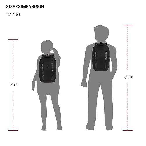 Image of SwissGear 8117 Laptop Backpack, Black, 17.75 In (Fits Laptops up to 15 inch)