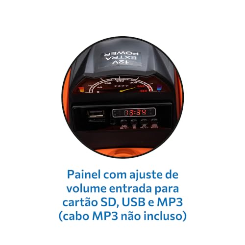 Quadriciclo ATV CAN AM (Laranja) Eletrico 12V