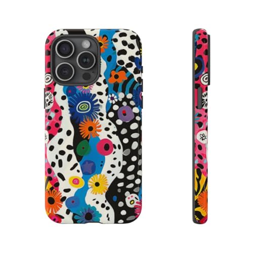 Coque iPhone 15 Pro Max zèbre coloré à la finition brillante premium