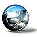 Hqiyaols Souvenir Brasile Iguazu Falls Magneti Frigo Frigorifero Magnete Souvenir Collezionismo Viaggio Regalo Cristallo 1.9 Inches