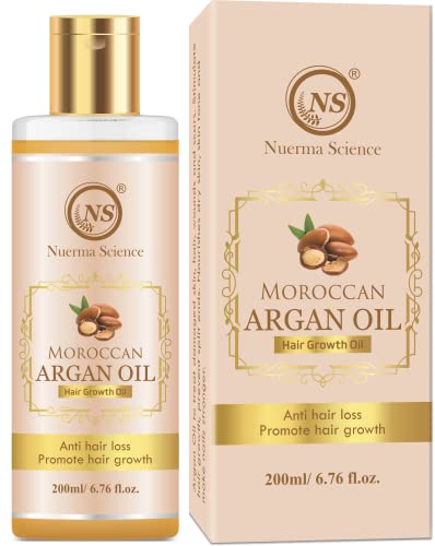 Image of Nuerma Science Moroccan Argan Oil For Skin and Hair Care (200 ML)