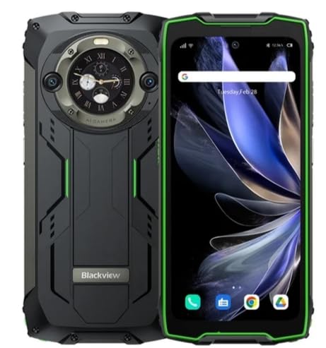 Blackvie BV9300 Pro 12 GB+256 GBϋvX}[gtHAndroid 13 6.7C`8RA15080 mAh 64 MP 33 W}[dgNFCiO[j