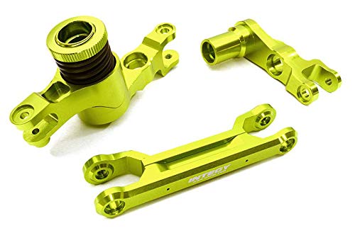 Integy RC Model C26944GREEN Billet Machined Steering Bell Crank Set for Traxxas X-Maxx 4X4