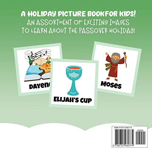 My First Passover Picture Book for Kids: A Fun Holiday Book full of Images for Little Kids Ages 2-5