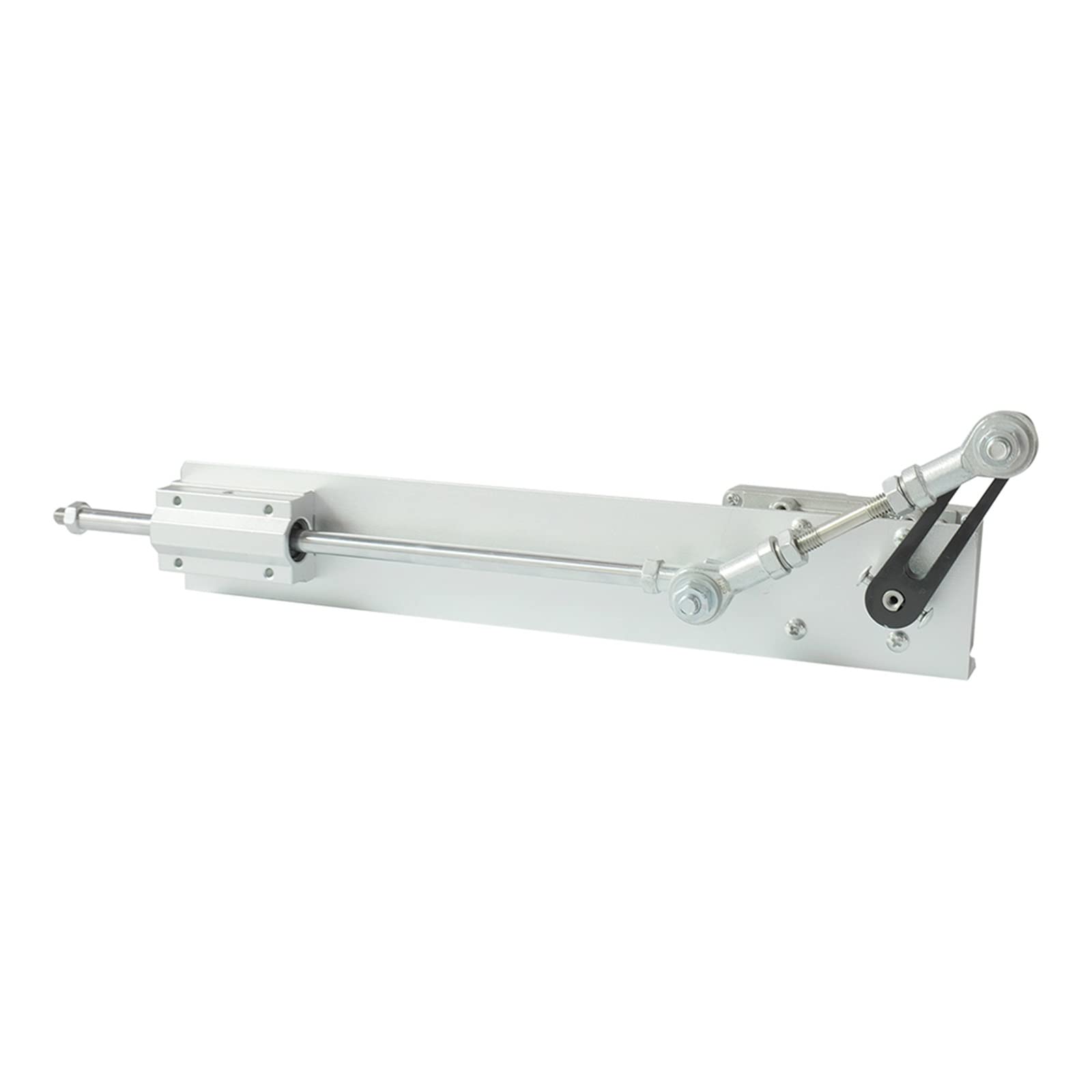 Siłownik liniowy, DIY cykl posuwisto-zwrotny silnik liniowy Push Pull DC12V/24V teleskopowy zestaw siłownika liniowego z regulatorem prędkości przyssawka(24V15cm120rpm)