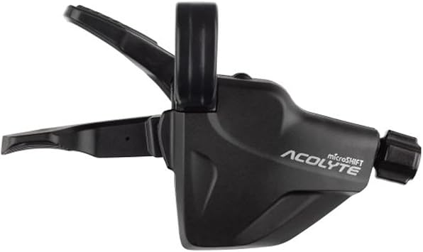 microSHIFT | Acolyte Light Action Right Trigger Shifter | 1x8 Speed | Acolyte Compatible Only | bike-shifters-and-parts