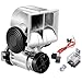 Produktbild Rupse Hupe Luft Horn Kit, 150db lkw hupe mit Kompressor,laute Luft Horn mit Relais für alle 12V auto LKW PKW Boote Cars