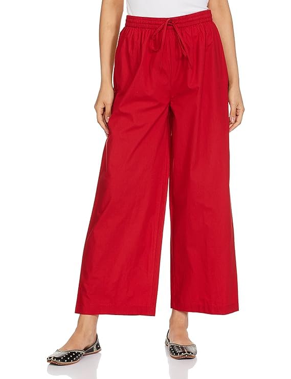 Image of Ultra Soft Premium Rayon Cotton Palazzo for Women and Girls, Regular Size, 15 Colours, Available in L, XL, 2XL, 3XL