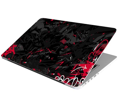 ANCIARY Full Laptop Skin Stickers HD Quality Sticker for Laptops Upto 15.6" (Dustproof|Waterproof|Scratchproof|Reusable) - Graffiti FL1