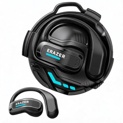 Image of ERAZER X8 Translation Earbuds Real-time AI Language Translation Ear Buds for 165 Languages, Two-Way Translator Headphones for iOS and Android, Travel, Business, and Learning