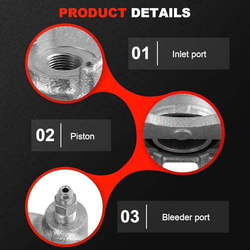 cciyu Front Left & Right Disc Brake Calipers Assembly 19B3468 19B3469 by cciyu - Used condition - Image 3