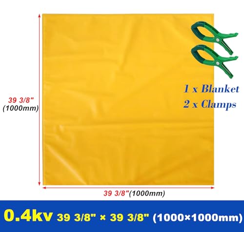 Tapis isolant pour tableau électrique et rouleau d'isolation 39" x 39" - 8