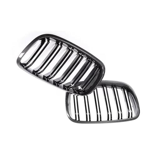 Calandre double barre carbone pour X5 E70 et X6 E71 2007-2014