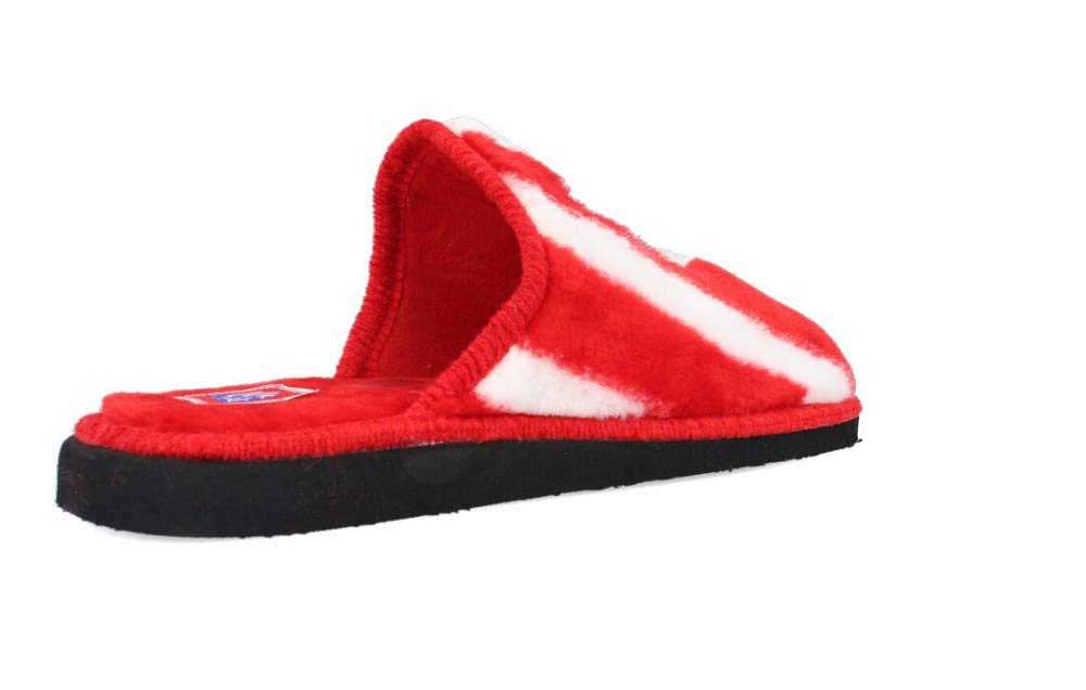 Andinas - Zapatillas de estar por casa Oficial Atlético de Madrid - Rojo-blanco, 37
