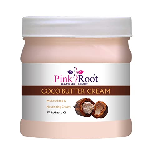 Image of Pink Root Cocoa Butter Cream 500gm with Sandal Turmeric Mask 500gm