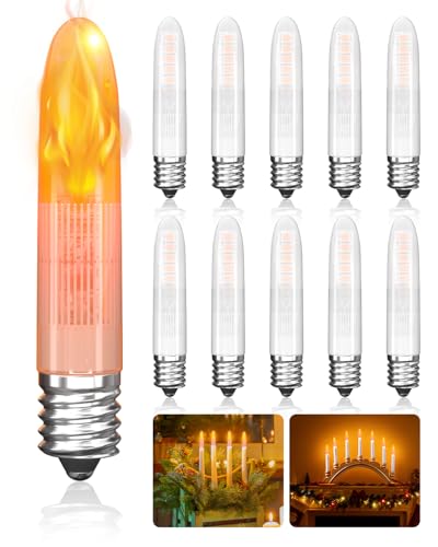 BrightArk E10 LED Glühbirne AC 15V-55V Ersatzbirnen für...
