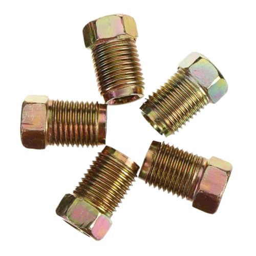 Tuercas for accesorios de línea de freno de cobre de 3/16 kit de unión macho 10mm x 1mm 5