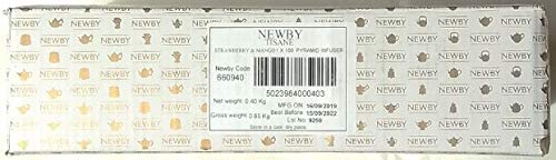 Newby London Tee - Strawberry and Mango Silken Pyramids (Erdbeere und Mango Seidenpyramiden) - 100 Seidenpyramiden