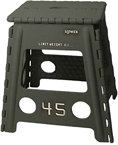 スロウワー(SLOWER) スツール オリーブ サイズ: 高さ/約40cm, 幅/約39cm, 奥行/約33cm