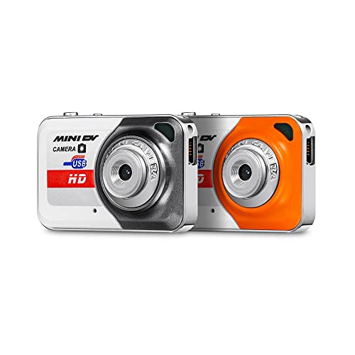 Henniu X6 Portátil Ultra Mini Câmera Digital De Alta Definição Mini Dv Cinza