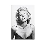 アメリカ人女優兼モデル、マリリン・モンローのセクシーな個人写真アートウォール装飾ポスター (84) クール 壁アート キャンバス パネル オフィス装飾 ぶら下がる 版画 ギフト08x12inch(20x30cm)
