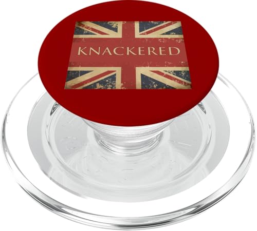 Knackered Shirt England Union Jack - Camisa con bandera británica PopSockets PopGrip para MagSafe