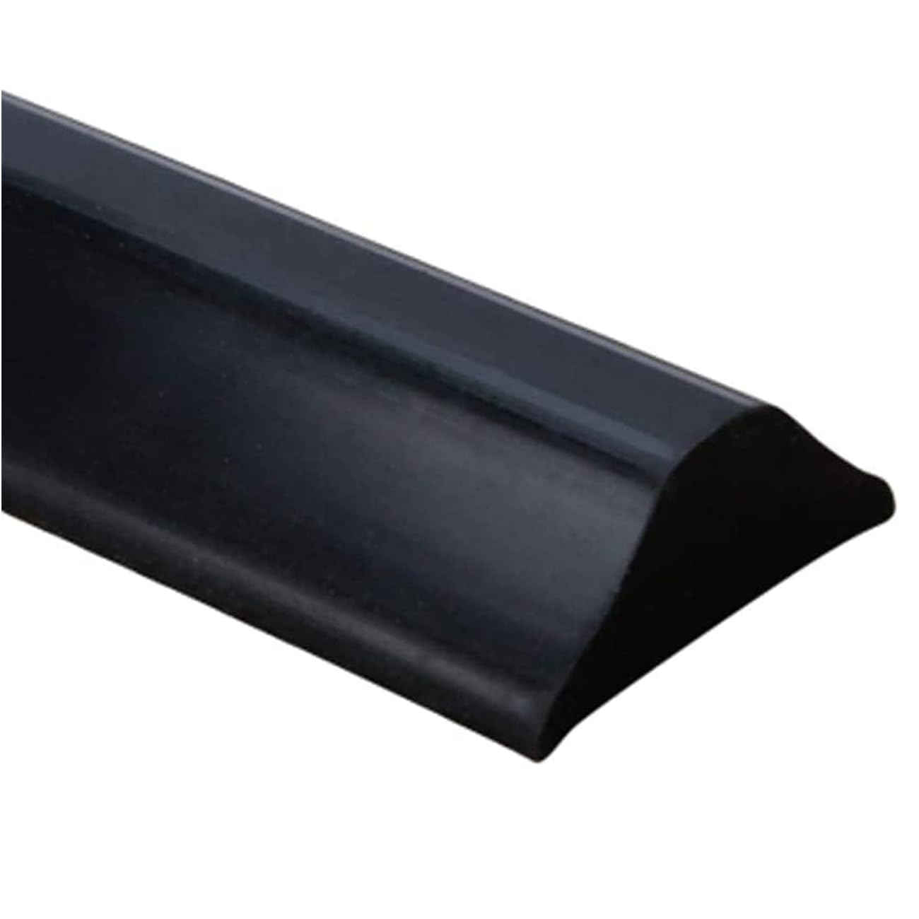 Shower Threshold Water Dam Silicone Strip,Shower Dam for Walk in Shower,Collapsible Shower Threshold Water Dam, Self Adhesive Silicone Dry and Wet Separation,Shower Water Guard (Black,90cm)