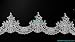 Quality Pure White Color Corded Embroidery Bridal Lace Trim Wedding Dresses DIY Lace Applique Motif Corded & Embroidered Lace Trim for Bridal Gown Bridal Veil DIY Promotion Sale