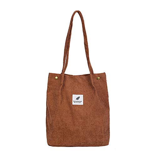 FEIDA , Sac pour Femme à Porter à l'épaule Marron Marron