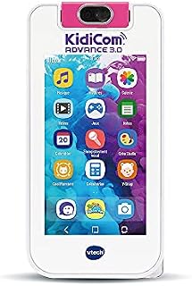 VTech - KidiCom Advance 3.0 Pink, Portable for Children without Security Package - 6/12 Years - FR Version