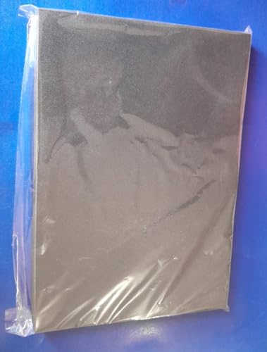 KIT CAPA ENCADERNAÇÃO A3 100 TRANSPARENTE LINE + 100 PRETO COURO LISO