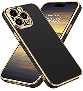 BENTOBEN Compatible with iPhone 14 Pro Max Case, Slim Luxury Electroplated Bumper Women Men Girl ...