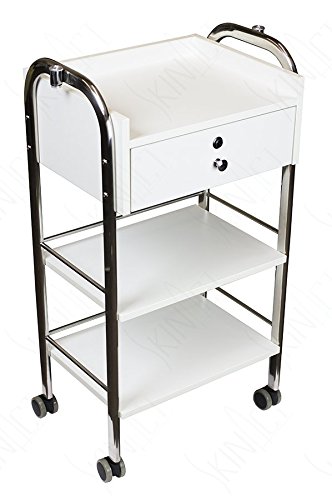Supreme Medical Dental Mobile Utility Cabinet & Cart With Steel Frame With Single Lockable Drawer #TOP4