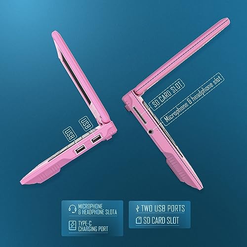 Image of GBook Laptop Computer(7 inch), Quad Core Powered by Android 12.0, Netbook Computer with WiFi, Webcam and Bluetooth, Mini Laptop with Bag, Mouse, and Mouse Pad for Kids