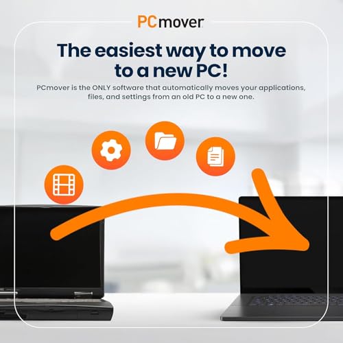 Image of Laplink PCmover Ultimate 11 - Migration of your Applications, Files and Settings from an Old PC to a New PC - Data Transfer Software - With Optional High Speed Ethernet Cable - 2 Licenses