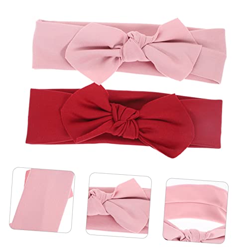 TOYANDONA 4 Peças Faixa De Cabeça Com Laço Bandana Tiaras Recém-Nascidas Para Bebês Meninas Acessóri