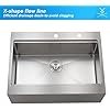 30 Inch Stainless Steel Farmhouse Drop In Kitchen Sink Workstation ...