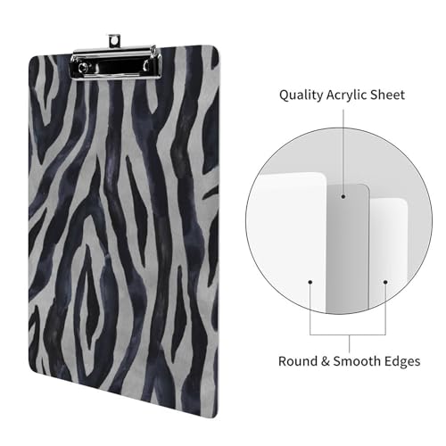Porte-formulaires de type clipboard gris A4 pour dossiers et papiers - 3